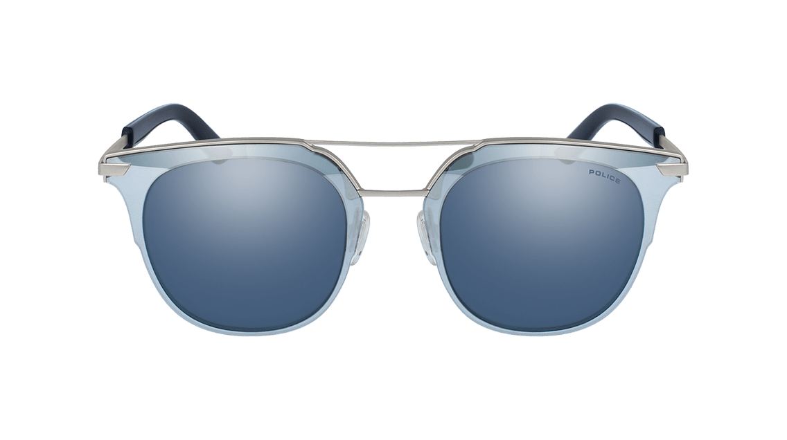 Police SPL584 Halo 4 Gold Prescription Sunglasses - 50% Off